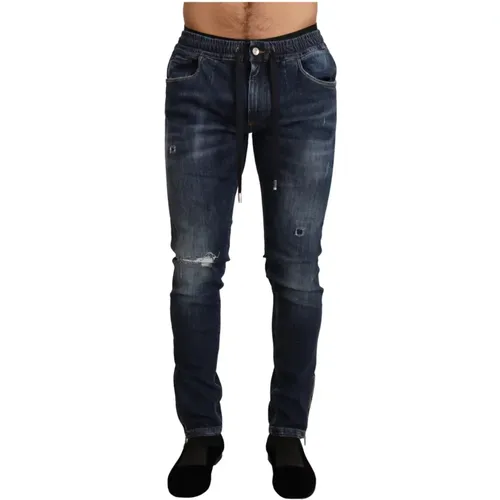 Straight Jeans, male, , Size: XS Straight Jeans Upgrade, Pan72048 Style-ID - Dolce & Gabbana - Modalova