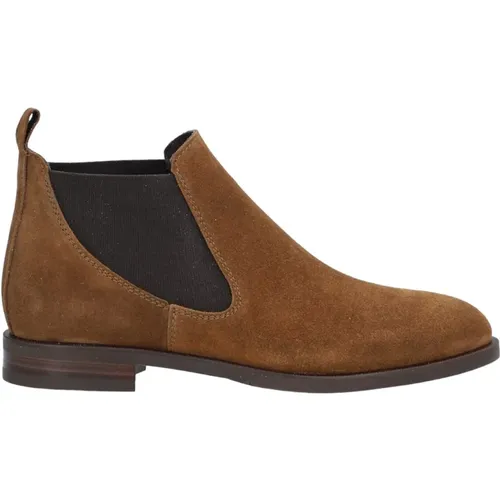 Chelsea Boots, female, , Size: 6 US Casual Suede Womens Boot - Alpe - Modalova