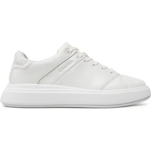 Schnürsneaker Mono Mix , Damen, Größe: 38 EU - Calvin Klein - Modalova