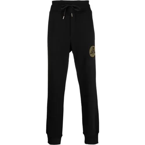 Sweatpants, male, , Size: XL Mens Clothing Trousers Ss24 - Versace Jeans Couture - Modalova