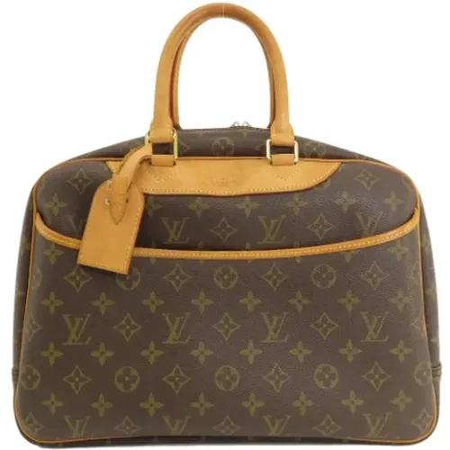 Pre-owned Weekend Bags, female, , Size: ONE SIZE Pre-owned Canvas louis-vuitton-bags - Louis Vuitton Vintage - Modalova