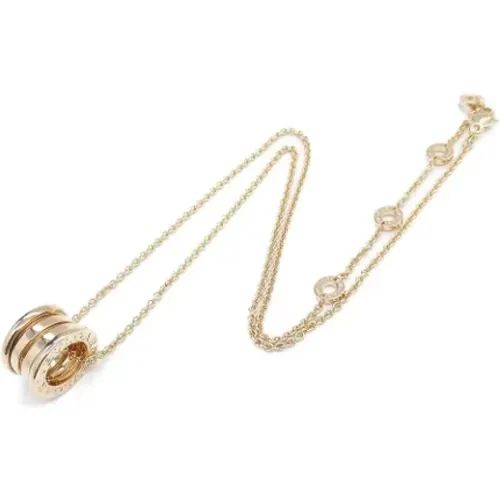 Pre-owned Jewellery, female, , Size: ONE SIZE Pre-owned Rose Gold necklaces - Bvlgari Vintage - Modalova