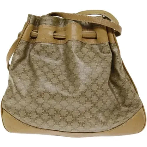 Pre-owned Bucket Bags, female, , Size: ONE SIZE Pre-owned Canvas celine-bags - Celine Vintage - Modalova