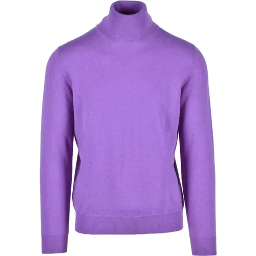 Turtlenecks, male, , Size: 3XL Wool Knit Sweater - Kangra - Modalova