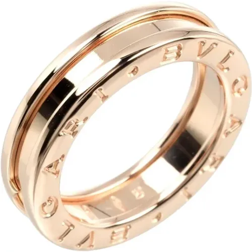 Pre-owned Rose Gold rings , female, Sizes: ONE SIZE - Bvlgari Vintage - Modalova