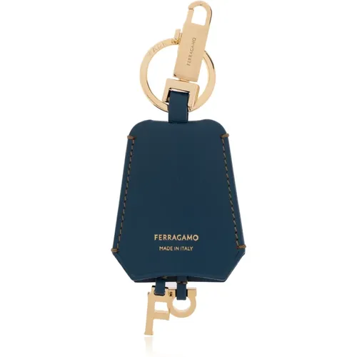 Keyrings, male, , Size: ONE SIZE Keychain - Salvatore Ferragamo - Modalova