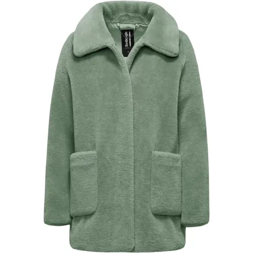 Lapin Effect Eco-Fur Coat , female, Sizes: L, S, XS - BomBoogie - Modalova