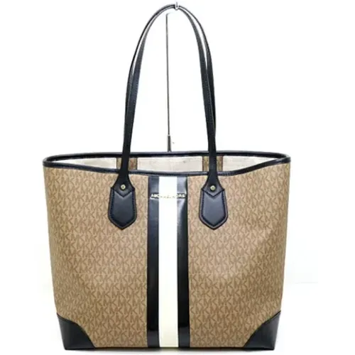 Pre-owned Tote Bags, female, , Size: ONE SIZE Pre-owned Canvas shoulder-bags - Michael Kors Pre-owned - Modalova