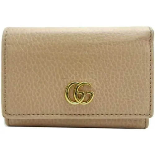 Pre-owned Wallets, female, , Size: ONE SIZE Pre-owned Leather wallets - Gucci Vintage - Modalova