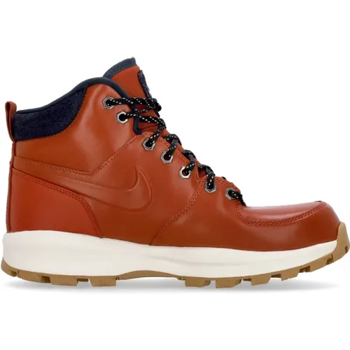 Robuster Lederstiefel Orange Nike - Nike - Modalova