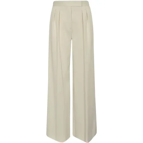 Women's Clothing Trousers Bianco Avorio Ss24 , female, Sizes: S, 2XS, XS, 3XS - Max Mara - Modalova