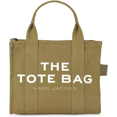 Small Tote Bag in Khaki , female, Sizes: ONE SIZE - Marc Jacobs - Modalova