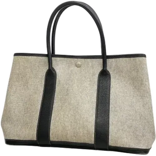 Pre-owned Tote Bags, female, , Size: ONE SIZE Pre-owned Canvas handbags - Hermès Vintage - Modalova