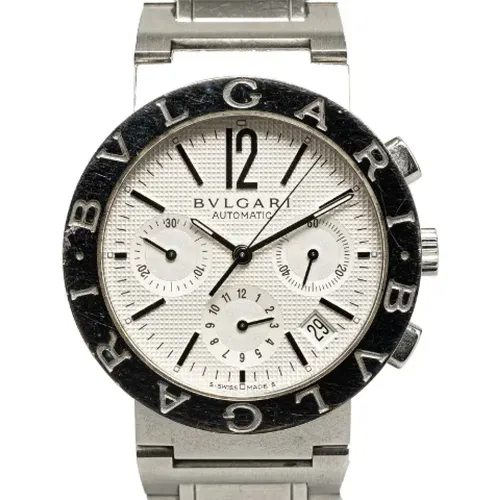 Pre-owned Metal watches , male, Sizes: ONE SIZE - Bvlgari Vintage - Modalova