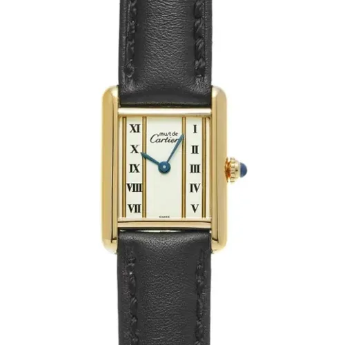 Pre-owned Watches, female, , Size: ONE SIZE Pre-owned Glass watches - Cartier Vintage - Modalova