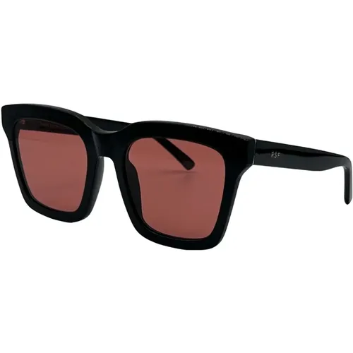 Damen-Sonnenbrille quadratisch schwarz glänzend - Retrosuperfuture - Modalova