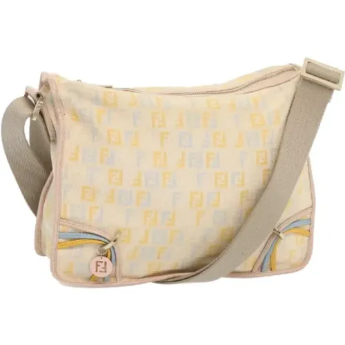 Pre-owned Cross Body Bags, female, , Size: ONE SIZE Pre-owned Canvas fendi-bags - Fendi Vintage - Modalova