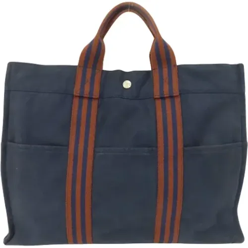 Pre-owned Canvas totes , female, Sizes: ONE SIZE - Hermès Vintage - Modalova