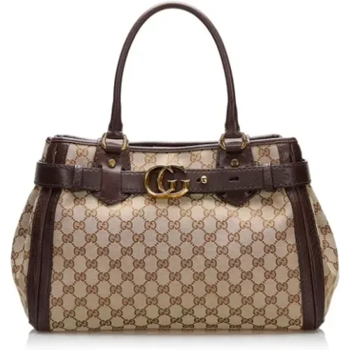 Pre-owned Canvas Gucci bag , female, Sizes: ONE SIZE - Gucci Vintage - Modalova