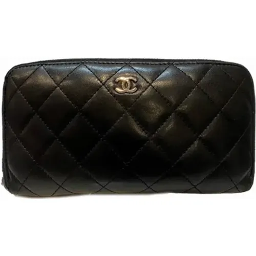 Pre-owned Leather wallets , female, Sizes: ONE SIZE - Chanel Vintage - Modalova