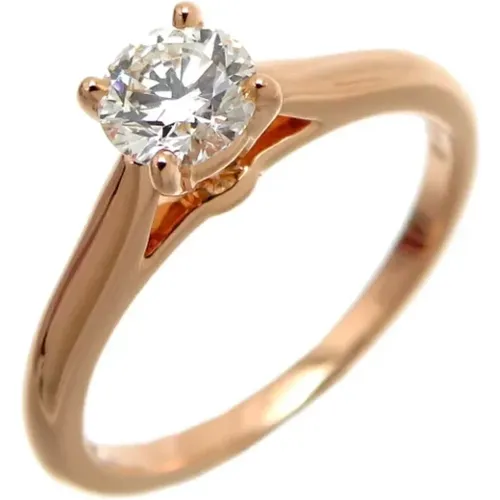 Pre-owned Jewellery, female, , Size: ONE SIZE Pre-owned Rose Gold rings - Cartier Vintage - Modalova