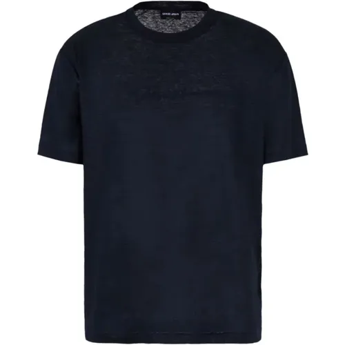 TEE , male, Sizes: M - Giorgio Armani - Modalova