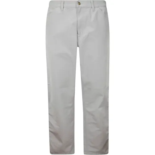 Chinos, male, , Size: W32 Wide Leg Jeans Zip Closure - Carhartt WIP - Modalova