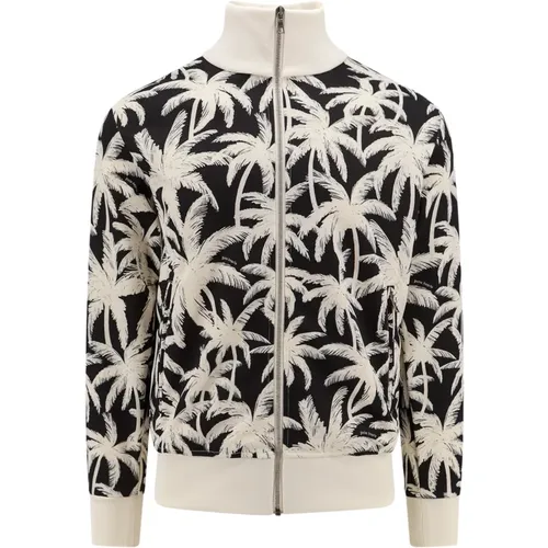 Sweatshirt mit Palms Print , Herren, Größe: XL - Palm Angels - Modalova