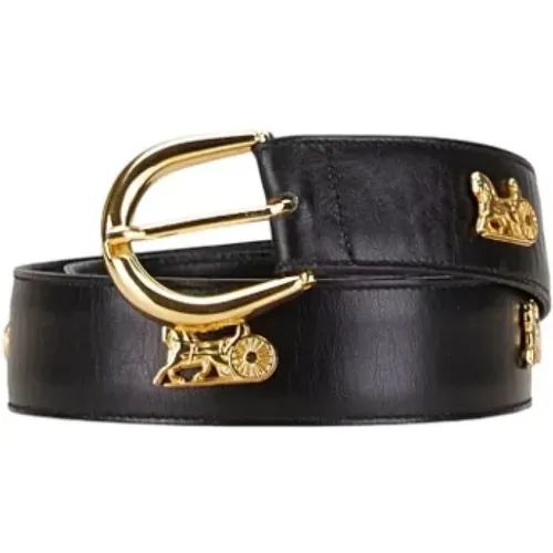 Pre-owned Belts, female, , Size: ONE SIZE Pre-owned Leather belts - Celine Vintage - Modalova