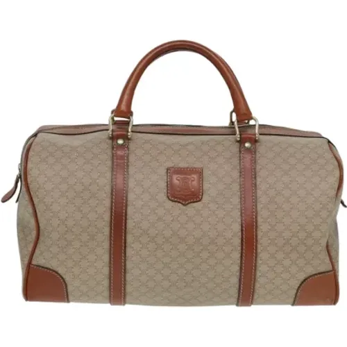 Pre-owned Weekend Bags, unisex, , Size: ONE SIZE Pre-owned Canvas travel-bags - Celine Vintage - Modalova