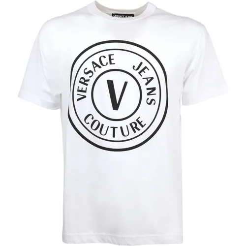 T-Shirts , Herren, Größe: XL - Versace Jeans Couture - Modalova