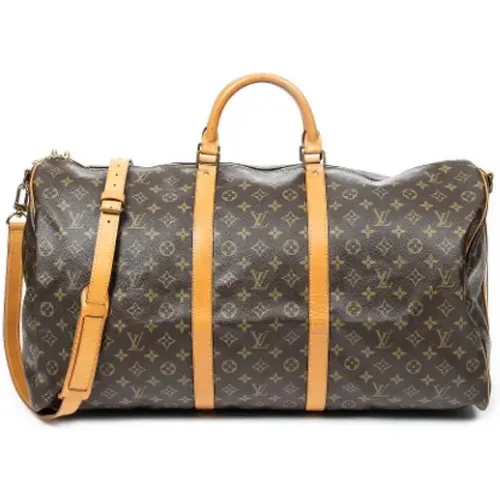 Pre-owned Coated canvas travel-bags , female, Sizes: ONE SIZE - Louis Vuitton Vintage - Modalova