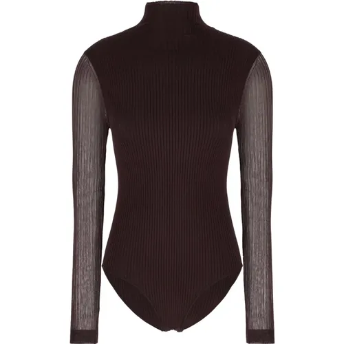 Body, female, , Size: M Maglieria Body Top - Fendi - Modalova