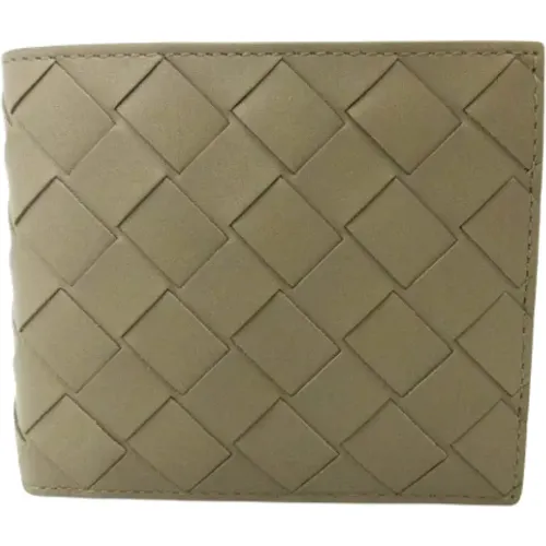 Pre-owned Leather wallets , female, Sizes: ONE SIZE - Bottega Veneta Vintage - Modalova