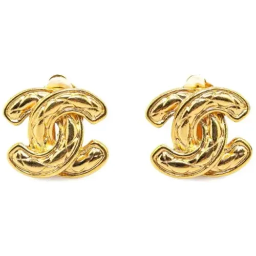 Pre-owned Metal chanel-jewelry , female, Sizes: ONE SIZE - Chanel Vintage - Modalova