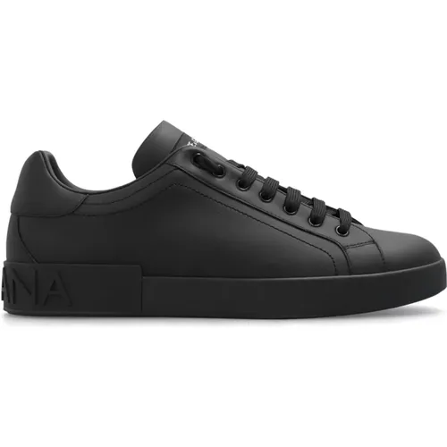 ‘Portofino’ sneakers , male, Sizes: 6 1/2 UK, 5 1/2 UK, 6 UK, 7 UK, 9 UK, 8 UK - Dolce & Gabbana - Modalova