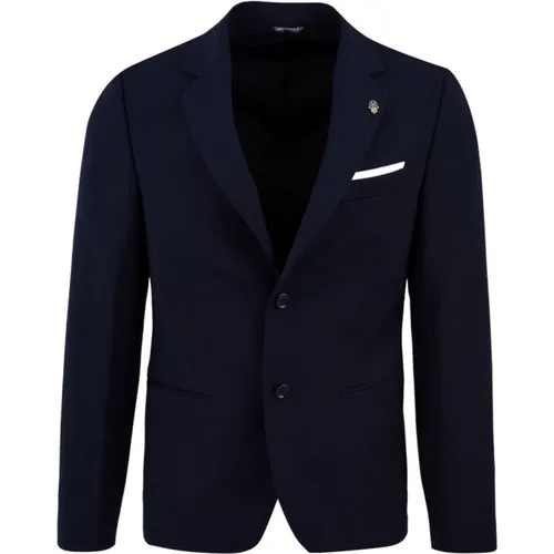 Blazers, male, , Size: XL Pietro Jacket - Daniele Alessandrini - Modalova