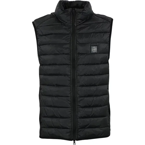 Quilted Sleeveless Jacket , male, Sizes: M, XL, 2XL, 3XL, S - Stone Island - Modalova