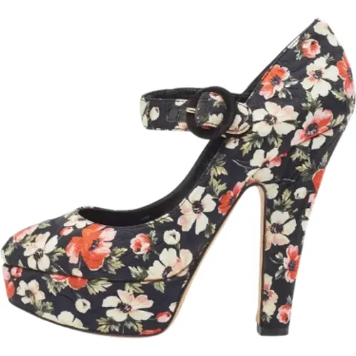 Pre-owned Pumps, female, , Size: 7 1/2 US Pre-owned Fabric heels - Dolce & Gabbana Pre-owned - Modalova