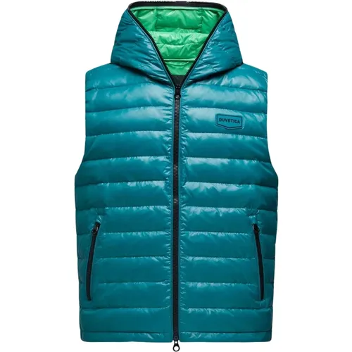 Milodi Men`s Street Style Puffer Vest , male, Sizes: 2XL, M, L, XL - duvetica - Modalova