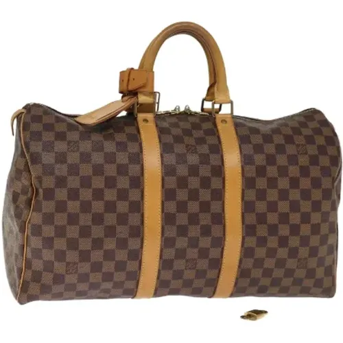 Pre-owned Weekend Bags, female, , Size: ONE SIZE Pre-owned Canvas louis-vuitton-bags - Louis Vuitton Vintage - Modalova