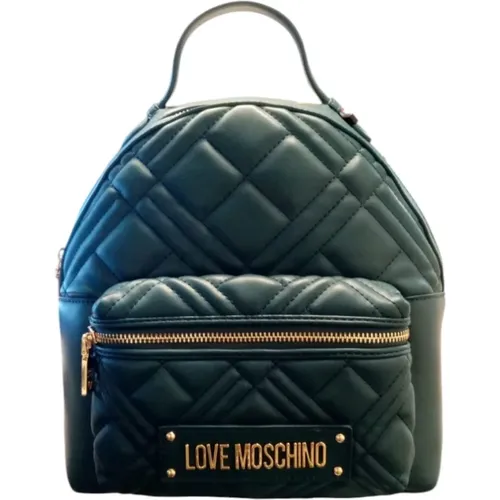 Backpacks, female, , Size: ONE SIZE Stylish Shoulder Backpack - Love Moschino - Modalova