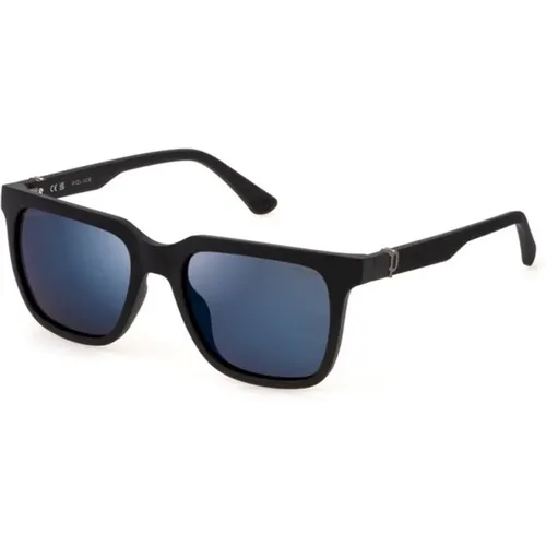 Smoke Mirror Sunglasses , unisex, Sizes: 54 MM - Police - Modalova