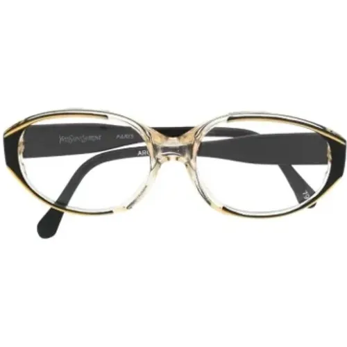 Pre-owned Accessories, female, , Size: ONE SIZE Pre-owned Acetate sunglasses - Yves Saint Laurent Vintage - Modalova