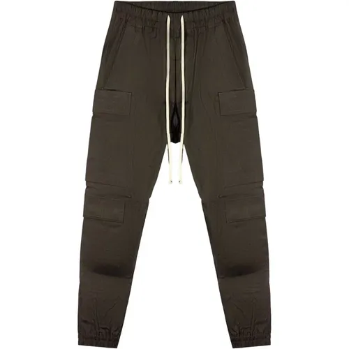 Slim-fit Trousers, male, , Size: L Mastodon Megacargo - Rick Owens - Modalova
