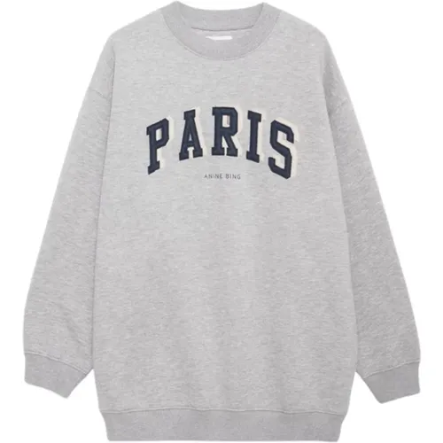 Paris Sweatshirt Tyler , Damen, Größe: 2XS - Anine Bing - Modalova