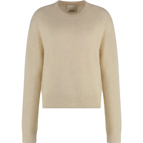 Luxuriöser Crew-Neck Pullover mit Kaschmir , Damen, Größe: M - Isabel marant - Modalova