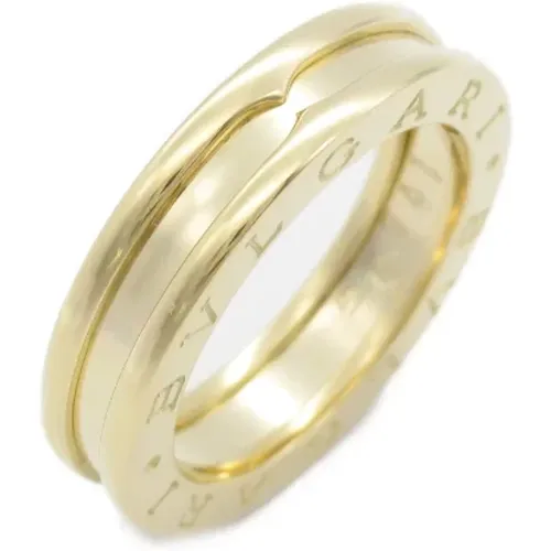 Pre-owned Gold rings , female, Sizes: ONE SIZE - Bvlgari Vintage - Modalova