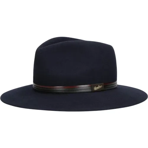 Weiches Leder Hutband , Herren, Größe: 58 CM - Borsalino - Modalova