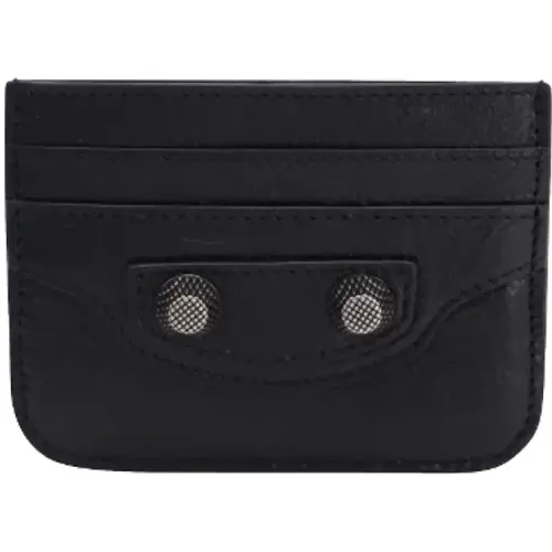 Pre-owned Wallets, female, , Size: ONE SIZE Pre-owned Leather wallets - Balenciaga Vintage - Modalova